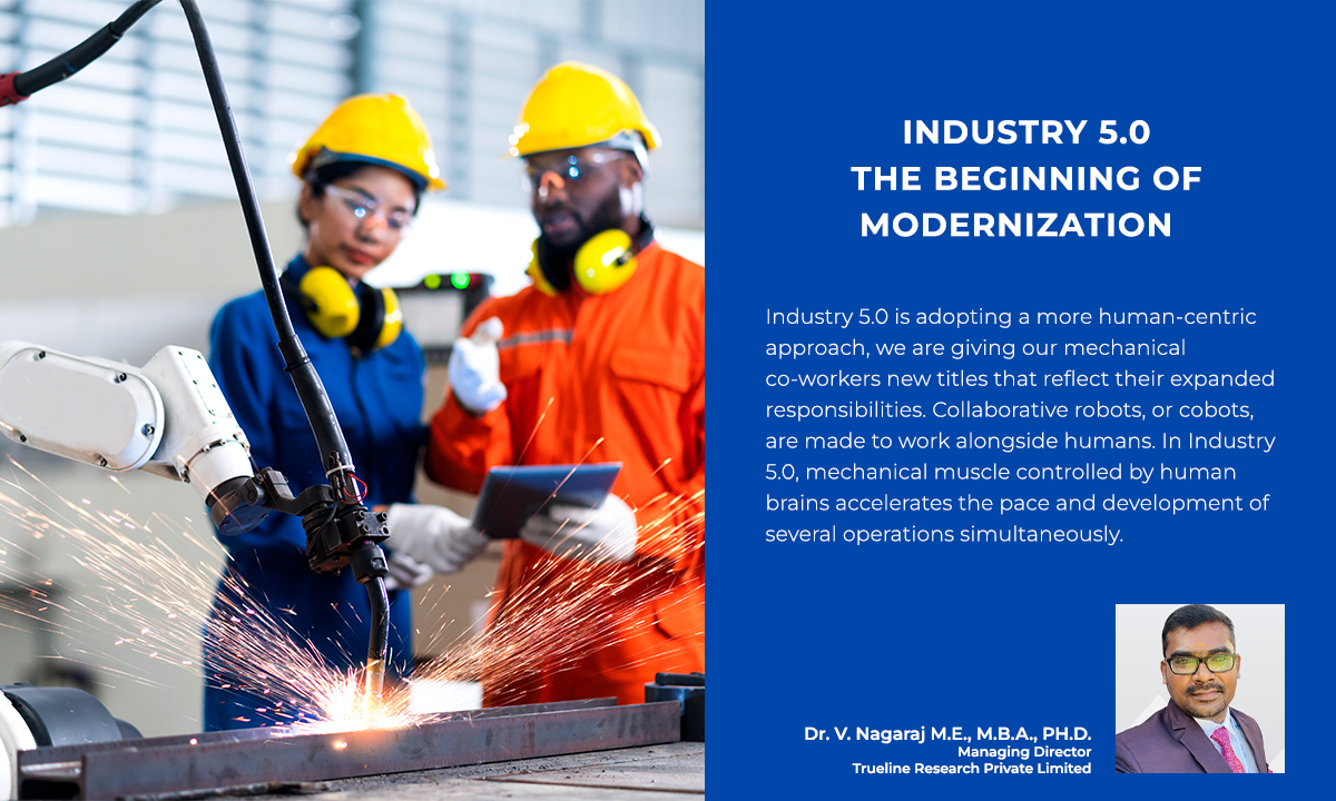 Industry 5.0 the Beginning of Modernization