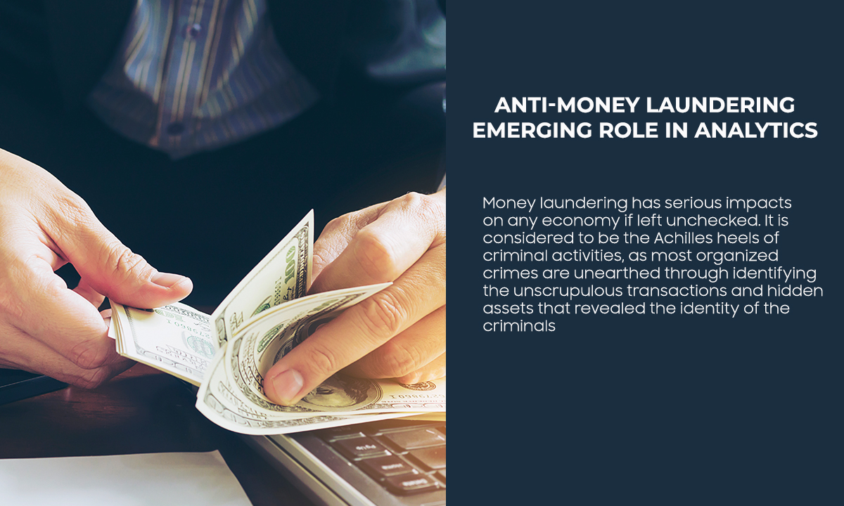 Anti-money laundering – Emerging role in Analytics