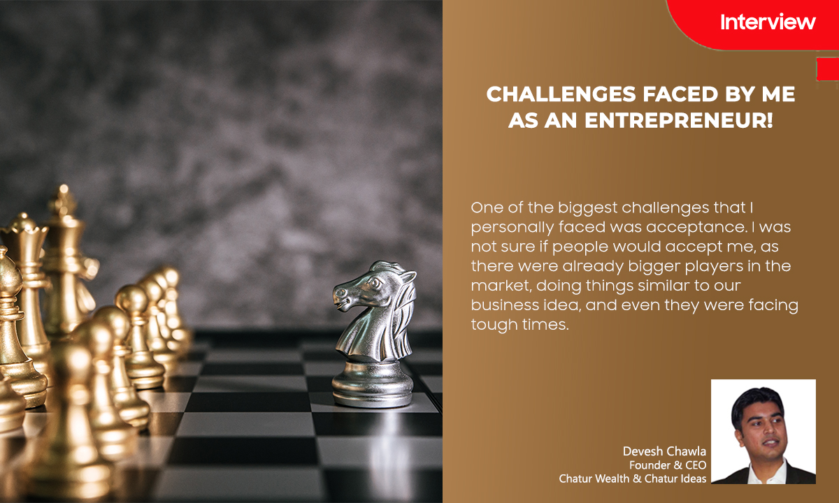 Challenges faced by me as an entrepreneur!