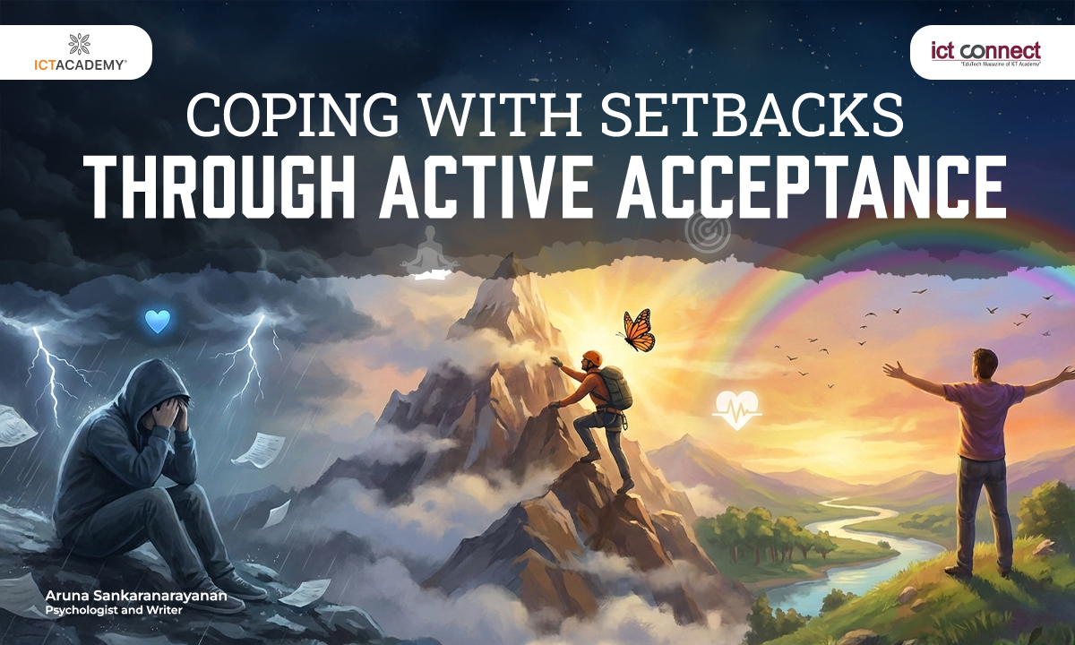 Coping with setbacks through active acceptance