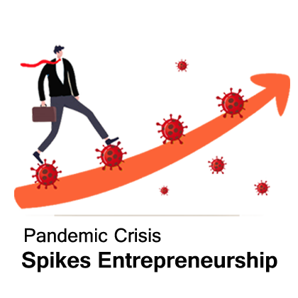 Pandemic Crisis Spikes Entrepreneurship