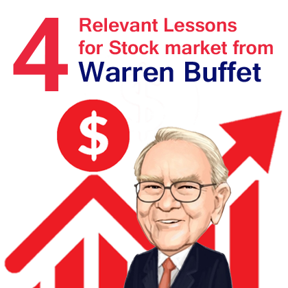 4 Relevant Lessons for Stock market from Warren Buffet